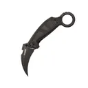 BLACKHAWK! BH15G3201BK Folding Knife 2.25" Karambit D2 Black Blade G-10 Handle Black - Blackhawk!