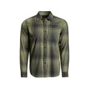 Kings Camo Men's Modern Flannel Shirt Olive Plaid Large - Kings Camo