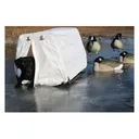 MOmarsh InvisiLAB Elevated Dog Blind Snow Cover - MOmarsh