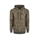 Ol' Tom Men's Back Eddy Embossed Solid Hoodie Mossy Oak Bottomland XL - Ol' Tom