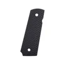 Nighthawk Custom Grips 1911 Government, Commander Golf Ball Texture Black G10 - Nighthawk Custom
