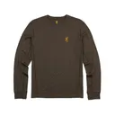 Browning Men's Merino Base Layer Shirt Major Brown 2XL - Browning