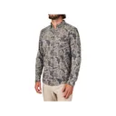 Marsh Wear Men's Lobeco Long Sleeve Shirt Dark Green Mallard Camo Medium - Marsh Wear