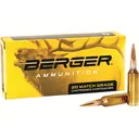 Berger Match Grade 6.5 PRC Ammo 140 Grain Elite Hunter Jacketed Hollow Point Box of 20 - Berger Bullets