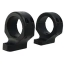 DNZ Game Reaper 2 2-Piece Scope Mount 30mm Rings Savage 10 Through 16, 110 Through 116 Round Rear, Axis Matte Black Medium - Dnz Products