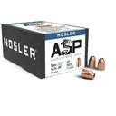 Nosler ASP (Assured Stopping Power) 9mm Luger, 38 Super (355 Diameter) Bullets 147 Grain Jacketed Hollow Point Box of 250 - Nosler