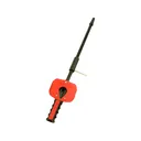 Bore Tech Patch Guide Bore Guide 25 to 30 Caliber Aluminum Black with Red Patch Shelf - Bore Tech