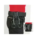 Safariland Drop Flex Adapter with Leg Shroud Assembly and QLS 22 Polymer Black - Safariland