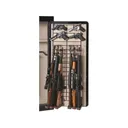 Rack'Em Racks The Maximizer Full Door 6 Rifle, 10 Pistol Rack Black - Rack'em Racks