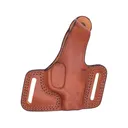 Bianchi 5 Black Widow OWB Holster Right Hand Colt Python, Ruger GP100, S&W 686 2" to 4" Leather Tan - Bianchi