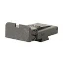 Kensight Adjustable 1911 Rear Sight LPA TRT Cut Steel Black Rounded Blade Fully Serrated - Kensight