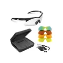 Radians SHIFT Shooting Glasses Green Mirror, Copper, Orange, Amber, and Clear Lenses - Radians