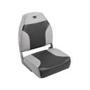 Wise Traditional High Back Boat Seat Gray/Charcoal - Wise