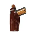 Triple K 440 Lightning OWB Holster Right Hand Glock 40 Leather Walnut - Triple K