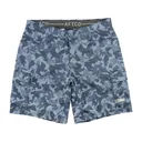 AFTCO Men's Deckhand Fishing Shorts Navy Grander Camo 34" Waist 9" Inseam - Aftco