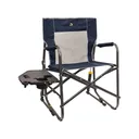 GCI Outdoor Freestyle Rocker Folding Chair with Side Table Heathered Indigo - Gci Outdoor