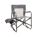 GCI Outdoor Freestyle Rocker Folding Chair with Side Table Heathered Pewter - Gci Outdoor