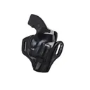 Bianchi 56 Serpent OWB Holster Right Hand S&W J Frame 2" Hammerless Leather Black - Bianchi