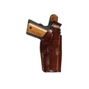 Triple K 440 Lightning OWB Holster Right Hand 1911 Government with Rail Leather Walnut - Triple K