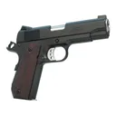 Ed Brown KC18 1911 45 ACP Pistol 4.25" Barrel 7+1 Round Matte Black Slide Brown Grip Matte Black Frame - Ed Brown