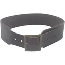 Hunter Cap and Ball Revolver Gun Belt 2.5" Leather Antique Brown XL - Hunter
