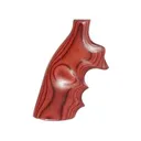 Hogue Fancy Hardwood Grips with Finger Grooves for Ruger Redhawk Rosewood Laminate - Hogue