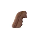 Hogue Fancy Hardwood Grips with Finger Grooves for Ruger Blackhawk, Single Six, Vaquero Pau Ferro - Hogue