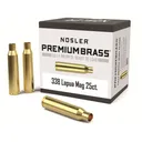 Nosler Premium 338 Lapua Magnum Brass Box of 25 - Nosler