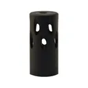 Volquartsen Forward Blow Compensator Ruger 10/22 22 LR .920 Diameter 1/2-28" Thread Aluminum Black - Volquartsen