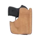 Galco Front Pocket Pocket Holster Ambidextrous Kimber Micro 9, Sig Sauer P938 Leather Natural - Galco
