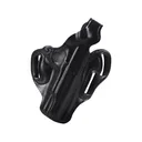 DeSantis Gunhide Thumb Break Scabbard OWB Holster Right Hand Springfield Echelon 4.5" Leather Black - Desantis Gunhide