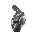 DeSantis Gunhide Thumb Break Scabbard OWB Holster Right Hand S&W K Frame 2" Leather Black - DeSantis Holsters