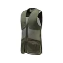 Beretta Men's Full Mesh Shooting Vest Green Moss Medium - Beretta