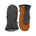 Stormy Kromer Men's Tough Mittens Charcoal Large - Stormy Kromer