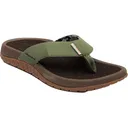 Grundens Fish Finder Sandals Rubber Deep Lichen Green Men's 8 D - Grundens