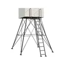 Rivers Edge Landmark 10' Elevated Box Blind Platform Steel - Rivers Edge