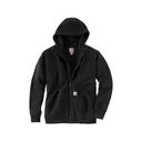 Carhartt Men's Rain Defender Loose Fit Midweight Thermal Lined Full Zip Sweatshirt Black Large - Carhartt