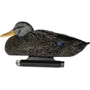 DOA Refuge Series Black Duck Floater Duck Decoy 6PK - DOA Decoys