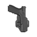 Tulster Range+ Paddle OWB Holster Right Hand for Glock 20,21 Kydex Black - Tulster