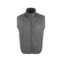 Drake Men's Delta Quilted Fleece Lined Insulated Vest Charcoal 2XL - Drake