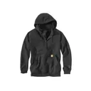 Carhartt Men's Rain Defender Loose Fit Heavyweight Quarter Zip Hoodie Carbon Heather Large Tall - Carhartt