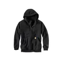 Carhartt Men's Rain Defender Loose Fit Heavyweight Quarter Zip Hoodie Black XL Tall - Carhartt