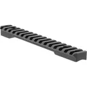Talley 1-Piece Picatinny Scope Base Fierce Fury, Edge Short Action Matte Black - Talley