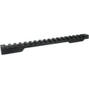Talley 1-Piece 20 MOA Picatinny Style Scope Base Savage 110 Through 116 Flat Rear, Axis Long Action (6-48 Screws) Matte Black - Talley