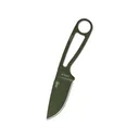 ESEE Knives Izula Fixed Blade Knife 2.63" Drop Point 1095 Powder Coat Blade 1095 Handle Olive Drab - ESEE Knives