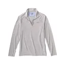Orvis Men's Dricast Quarter Zip Shirt Light Gray Heather 2XL - Orvis