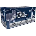 Fiocchi Field Dynamics 223 Remington Ammo 55 Grain Hornady V-Max Polymer Tip Case of 1000 (20 Boxes of 50) - Fiocchi Ammo