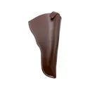 Hunter 1081 Western Slim Jim OWB Holster Right Hand Colt Single Action Army, Ruger New Vaquero 7.5" Leather Antique Brown - Hunter Company