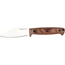 Ontario Bushcraft SEAX Fixed Blade Knife 4.43" Clip Point 420 Stainless Stainless Blade Hardwood Handle Wood - Ontario