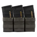 Esstac KYWI Midlength Triple AR-10/AK-47 Rifle Magazine Pouch with MOLLE Nylon Ranger Green - Esstac